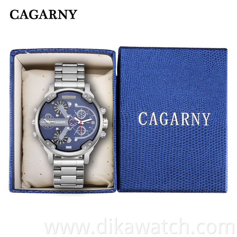 Cagarny Watch Box Luxury Gray Box Watch Orange Boxes For Watches 010203